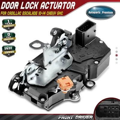 Actuador de bloqueo de puerta para Cadillac Escalade 2010-2014 Chevy GMC conductor delantero izquierdo Foto 1 de 4