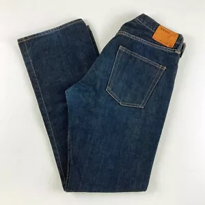 Vaqueros azules ribetes AB Fits Dope & Drakkar 32x34 Japón 100 % algodón - Imagen 1 de 10