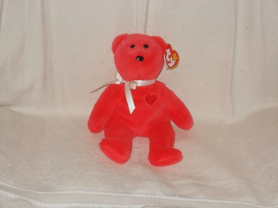 Ty Beanie Baby VALENTINO II Bear 30th Anniversary Limited Edition 2023 MINT