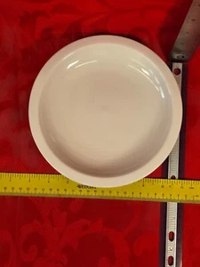 Pottery Barn Suppertime White Heavy Thick restaurant ware 7 3/4” Salad Plate - Picture 1 of 3