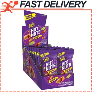 12-Pack Takis Hot Nuts Double Crunch Spicy Peanuts Hot Peanuts w/ Double Crunch - Picture 1 of 6
