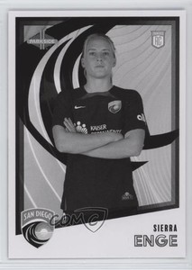 2023 Parkside NWSL Vol 1 Black & White Sierra Enge #180 Rookie RC