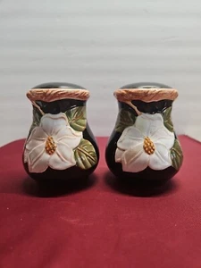 Magnolia Salt And Pepper Shakers Pre-owned - Picture 1 of 8