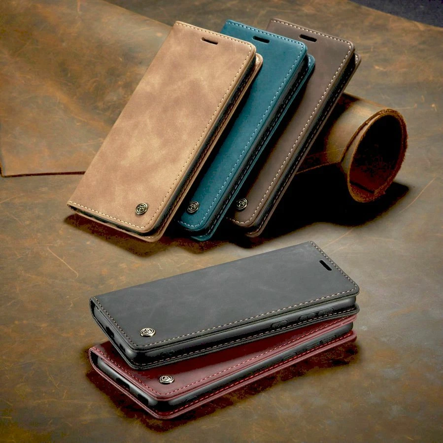 Custodia per Samsung Galaxy S9 S10 S20 S20FE Nota 20 Ultra Calamita Flip Cover - Immagine 1 di 1