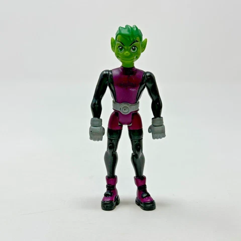Teen Titans GO! BEAST BOY 3.5" Action Figure Bandai 2003 Cover
