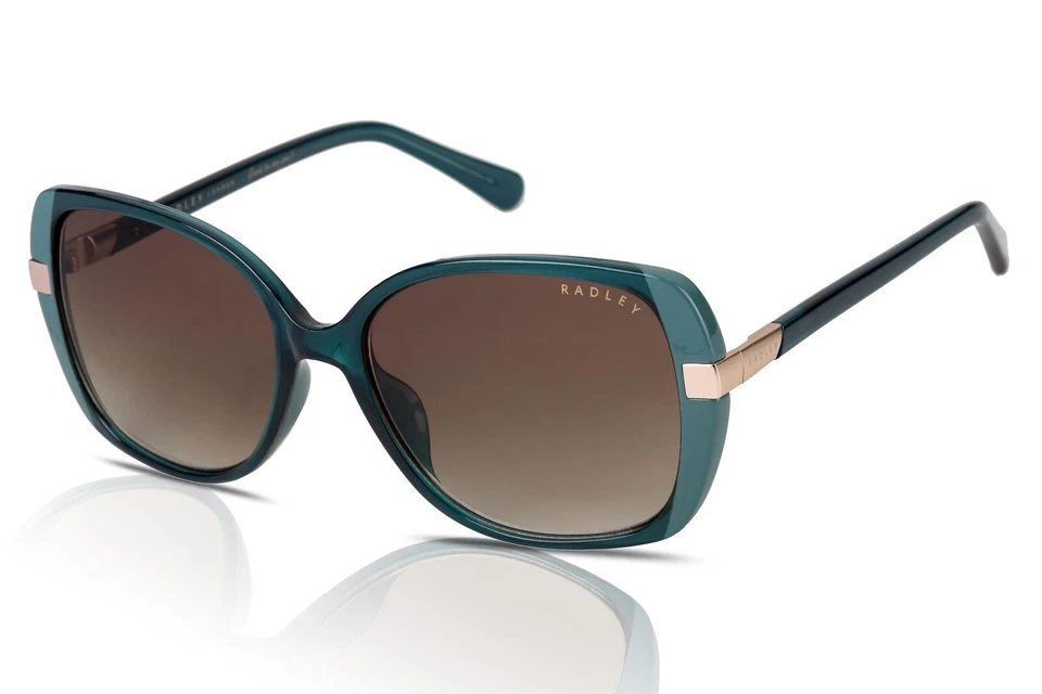 Radley Morwenna Sunglasses Women's 107 Gloss Crystal Green/Brown Gradient - Image 1 of 1