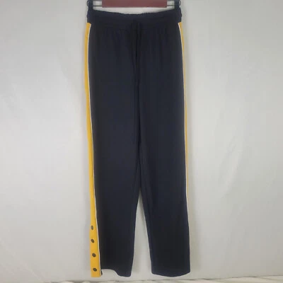 Pantalones deportivos Forever 21 para mujer pequeños negros amarillos a rayas con cordón ropa deportiva Foto 1 de 4