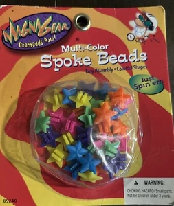 Vintage Magna Gear Bike Wheels Spinning Spoke Beads Bicycle 1999 NOS NIP Sealed - Picture 1 of 5