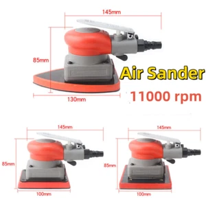 Air Sander Palm Pneumatic Grinding Polishing Grinder Tool Mini Polisher Machine - Picture 1 of 13
