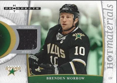 2007-08 Hot Prospects Hot Materials #HMBR Brenden Morrow Jersey - NM-MT - Image 1 of 2