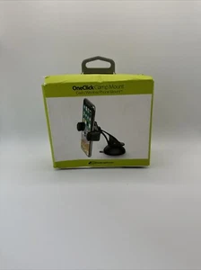 Bracketron OneClick Dash Mount for iPhone 13/12/XR/8 Galaxy S22/S10 - Gray/Black - Picture 1 of 2