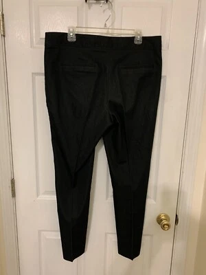 Pantalones ligeros negros para mujer Brandon Thomas, talla 14 Foto 1 de 4