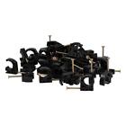 100 pieces 1/2 in. Half Clamp J-Hook w/ Nail for PEX Tubing Pipe Support hanger 