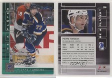 2001-02 ITG Be A Player Memorabilia /10 Pierre Turgeon #296 HOF