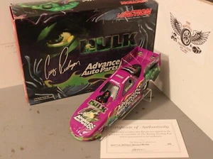 2003 Cruz Pedregon Advanced Auto The Hulk 1/24 Action NHRA Diecast Autographed - Picture 1 of 2