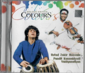 Golden Krithis Colours By Zakir Hussain Tabla & Pt. Kunnakkudi Violin (Audio CD) - Picture 1 of 2