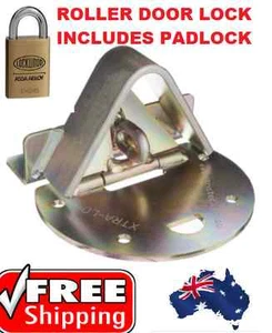 Xtratec Garage Lock XTRA2AEXT - XTRA-LOK Roller Door Anchor + Lockwood padlock - Picture 1 of 4