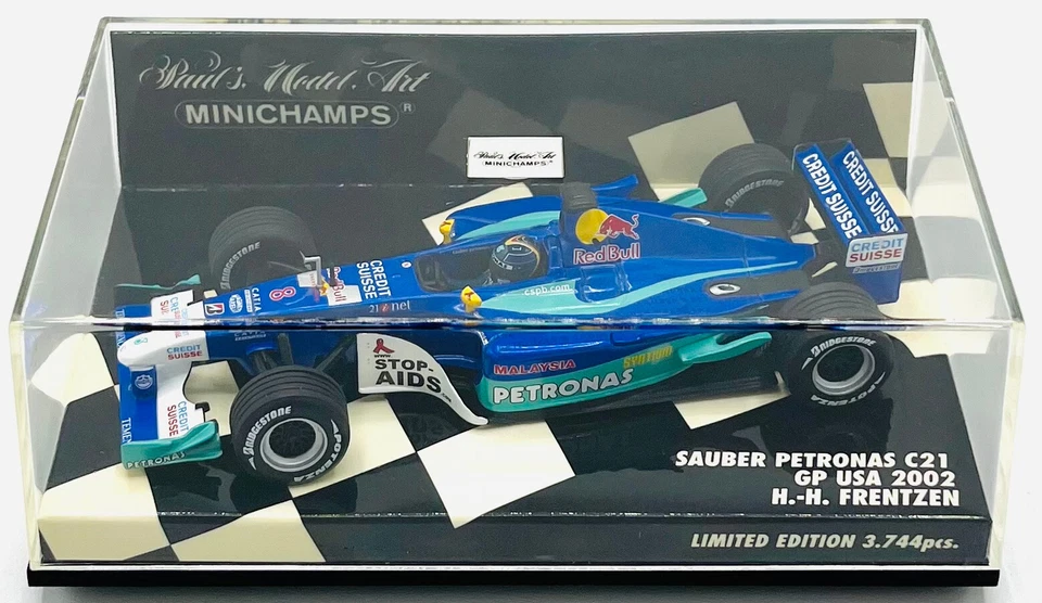 EBOND F1 Sauber Petronas C21 - H.H.Frentzen - MiniChamps - 1:43 - 0499 - Immagine 1 di 1