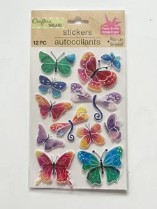 Butterfly Stickers, Butterfly Embellishments, Card Making Supplies, Butterflies - Picture 1 of 3