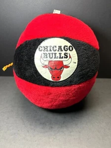 NBA Licensed Chicago Bulls Basketball Plush Mini 4" Vintage 1998 - Picture 1 of 17