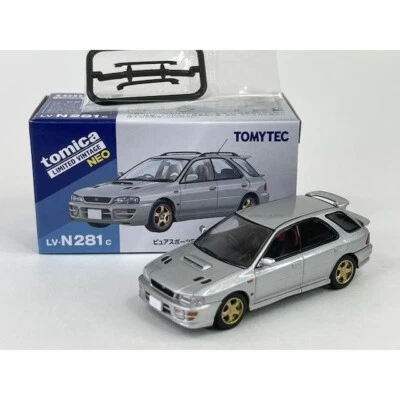Tomica Limited Vintage 1/64 Subaru Impreza Sports Wagon WRX STi Ver.V LV-N281c - Image 1 of 4