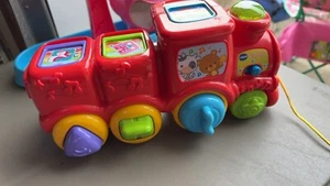 VTech ROLL and SURPRISE Animal Train Baby Toddler Music Lights TOY Pull along!! - Picture 1 of 1
