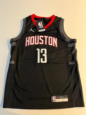 Camiseta Nike Houston Rockets Negra James Harden Talla Juvenil 10/12 Mediana Foto 1 de 4