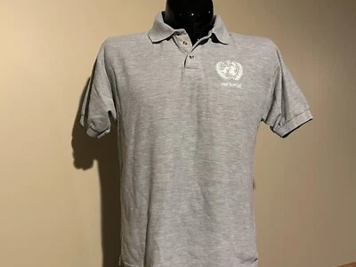 Vintage UNITED NATIONS Protection Force military polo shirt 90s Large Made USA - Image 1 of 4
