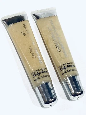 2X Sally Hansen Tratamiento Labial Máximo Relleno Claramente Cristal 6520-10 No Sellado Foto 1 de 2