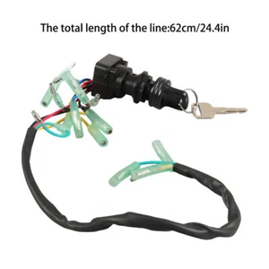 Ignition Switch Key Assy For Yamaha Outboard Motor Control Box 703-82510-43-00 - Foto 1 di 8