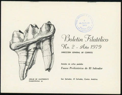 El Salvador #911-913 #C458-C460 First Day Issue Philatelic Booklet Postage 1979 Cover
