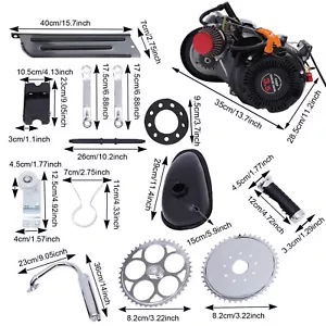 3HP 4-Stroke 100CC Petrol Powered Bicycle Motor Kit Bike Motorized Petrol Engine - Picture 1 of 16