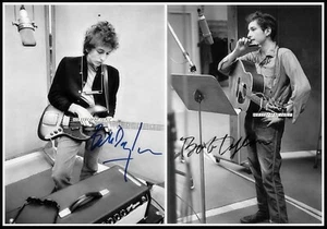 Bob Dylan, Autographed, Pure Cotton Canvas Image. Limited Edition (BD-304) - Picture 1 of 1