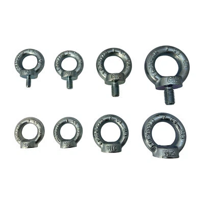 Ringschraube DIN 580 Ringmutter DIN 582 Muttern Schrauben Augenschraube M6 M8 M1 - Bild 1 von 4