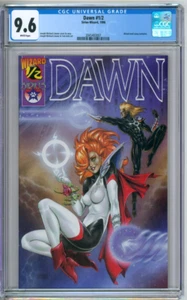 Dawn 1/2 CGC grado 9,6 casi nuevo+ Wizard 1996 - Imagen 1 de 2
