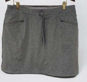 Tangerine Athletic Wear Charcoal Gray Skort - Women's Size XXL Golf Running - Picture 1 of 10