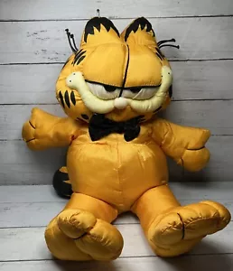 Garfield Plush Creations Vintage 1978/1981 Large Orange Nylon Cat 24" - Picture 1 of 11