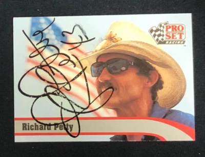 Richard Petty 1992 Pro Set Auto JSA COA - Image 1 of 2
