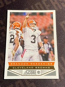 Brandon Weeden 2013 Panini Score #47 Cleveland Browns - Bild 1 von 2