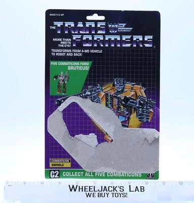 Figura de acción Swindle Cardback Vintage 1986 G1 Transformers Hasbro Foto 1 de 2