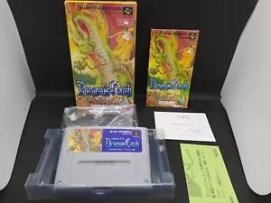 Dragon's Earth - Super Famicom Nintendo SFC JP - SHVC-DG - Foto 1 di 19