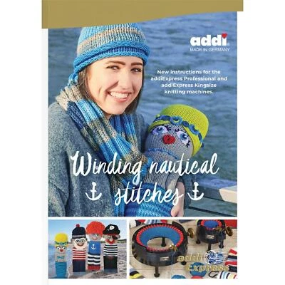 Winding Nautical Stitches - addi Express Knitting Pattern Book - Image 1 of 4