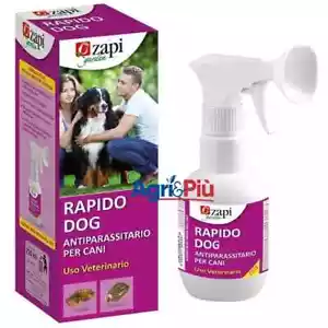 Zapi Rapido Dog Antiparassitario Per Cani Contro Pulci e Zecche 250ml - Foto 1 di 2