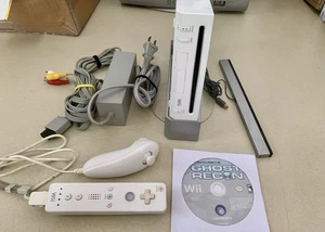 Nintendo Wii Console Complete Fully Tested OEM Cords Ghost Recon/controller/stan - Picture 1 of 24