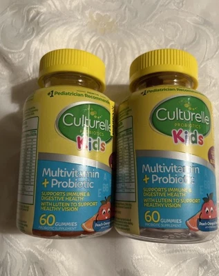 Multivitamínico + probiótico Culturelle Kids - 60 gomitas - caducidad 3/26 Foto 1 de 2