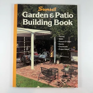 Garden and Patio Building Book - Paperback By Sunset - VG - Imagen 1 de 6