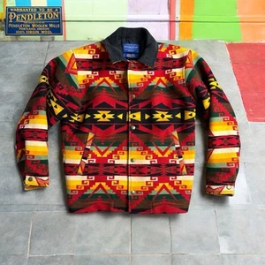 Vintage Pendleton Southwest Aztec Wool Jacket Coat Made In USA - Bild 1 von 14