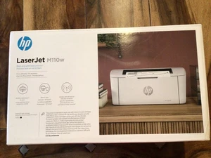 HP LaserJet M110w Laser Printer, Black And White Mobile BRAND NEW!! - Picture 1 of 4