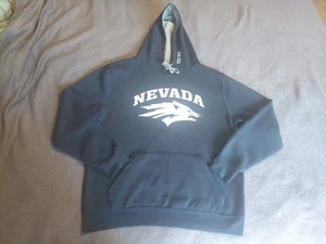 NEVADA WOLF PACK HOODIE SWEATSHIRT HERREN GR. L EMBR PATCH LOGO BY STADIUM ATHLETIC - Bild 1 von 9