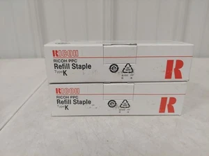 RICOH TYP K BOX MIT 3 Original PPC Nachfüllklammer x 2 BOXEN #2654 - Bild 1 von 7